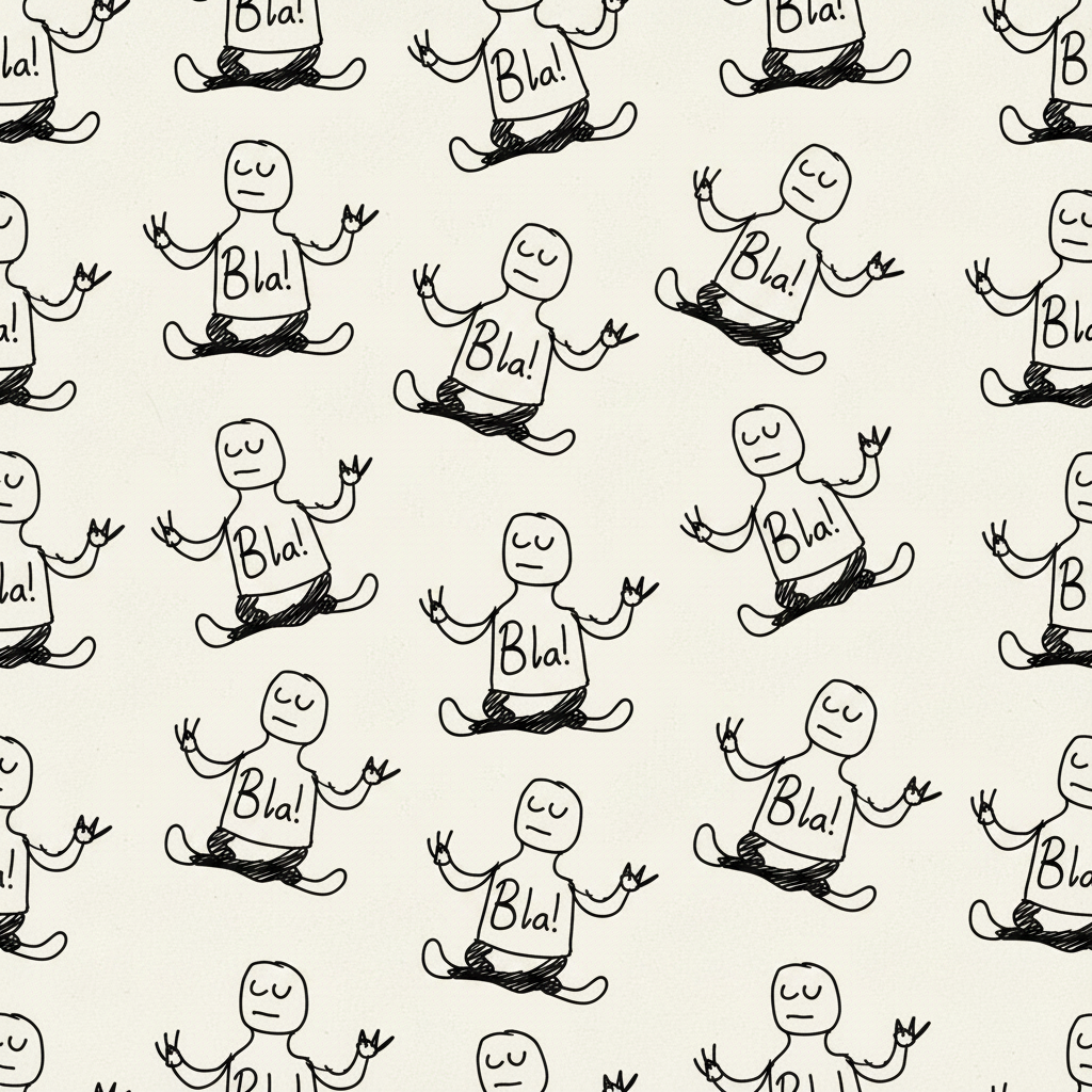 Bla! Character Pattern